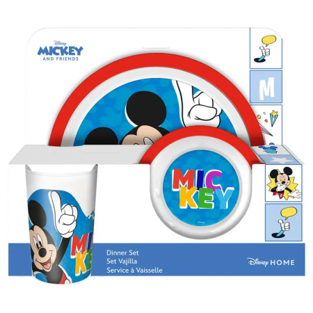 Set mic dejun 3 piese Mikey Mouse [1]