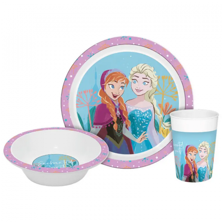 Articole hranire - Set mic dejun 3 piese Frozen, Enchanted Spirits