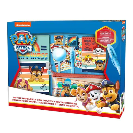 Lumea copiilor - Set papetarie Paw Patrol, Stationery and Diary Gift Box, 12 piese