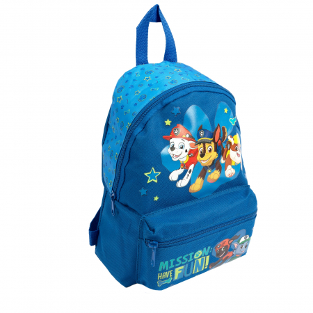 Set Paw Patrol, 4 piese, ghiozdan gradinita, borseta, sac sport si portofel, albastru [2]