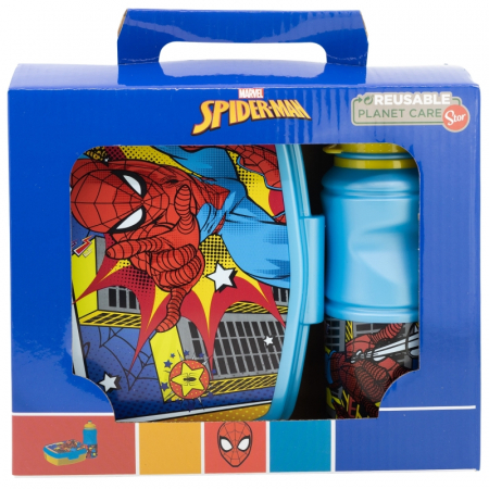 Set pranz 2 piese Spiderman, Arachnid Grid [1]