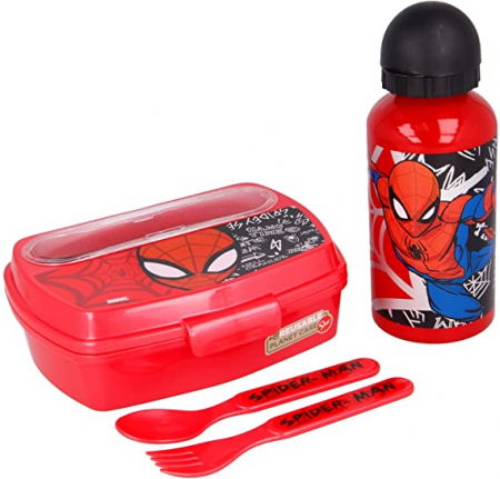 Set pranz 4 piese Spiderman, Urban [0]