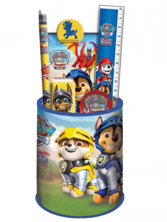 Lumea copiilor - Set rechizite 7 piese, Paw Patrol Knights