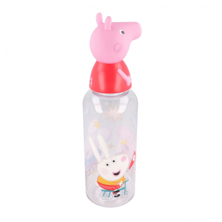 Sticla plastic, Peppa Pig figurina 3D, 560 ml [1]