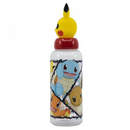 Sticla plastic, Pokemon figurina 3D, 560 ml [1]