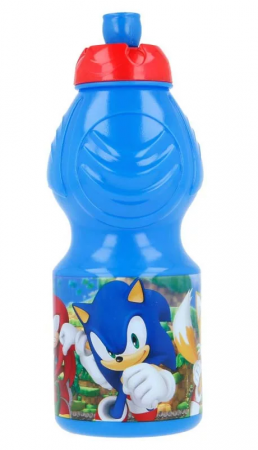 Lumea copiilor - Sticla plastic Sonic, 400 ml