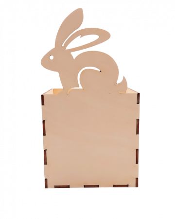 Suport instrumente de scris, cu decupaj Iepuras [1]