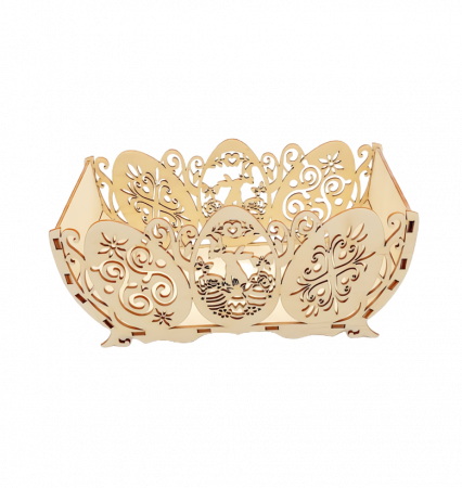 Cos cu model pentru oua, Paste, 29 x 14 x 14 cm [0]