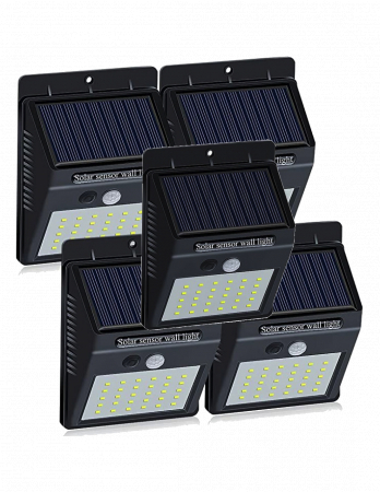Gradina - Pachet 5 Lampi solare cu senzor miscare - 30LED