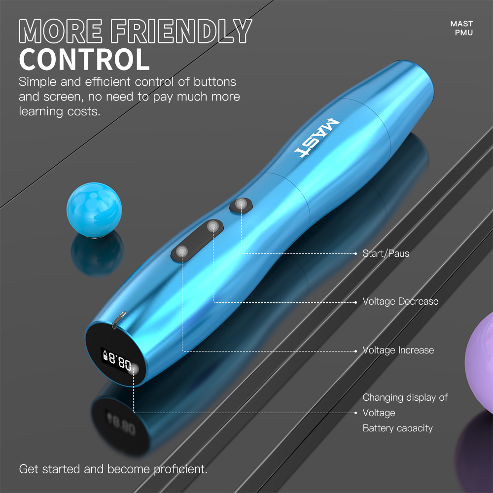 Beneficii ale aparatului de Tatuat Mast P20 Wireless