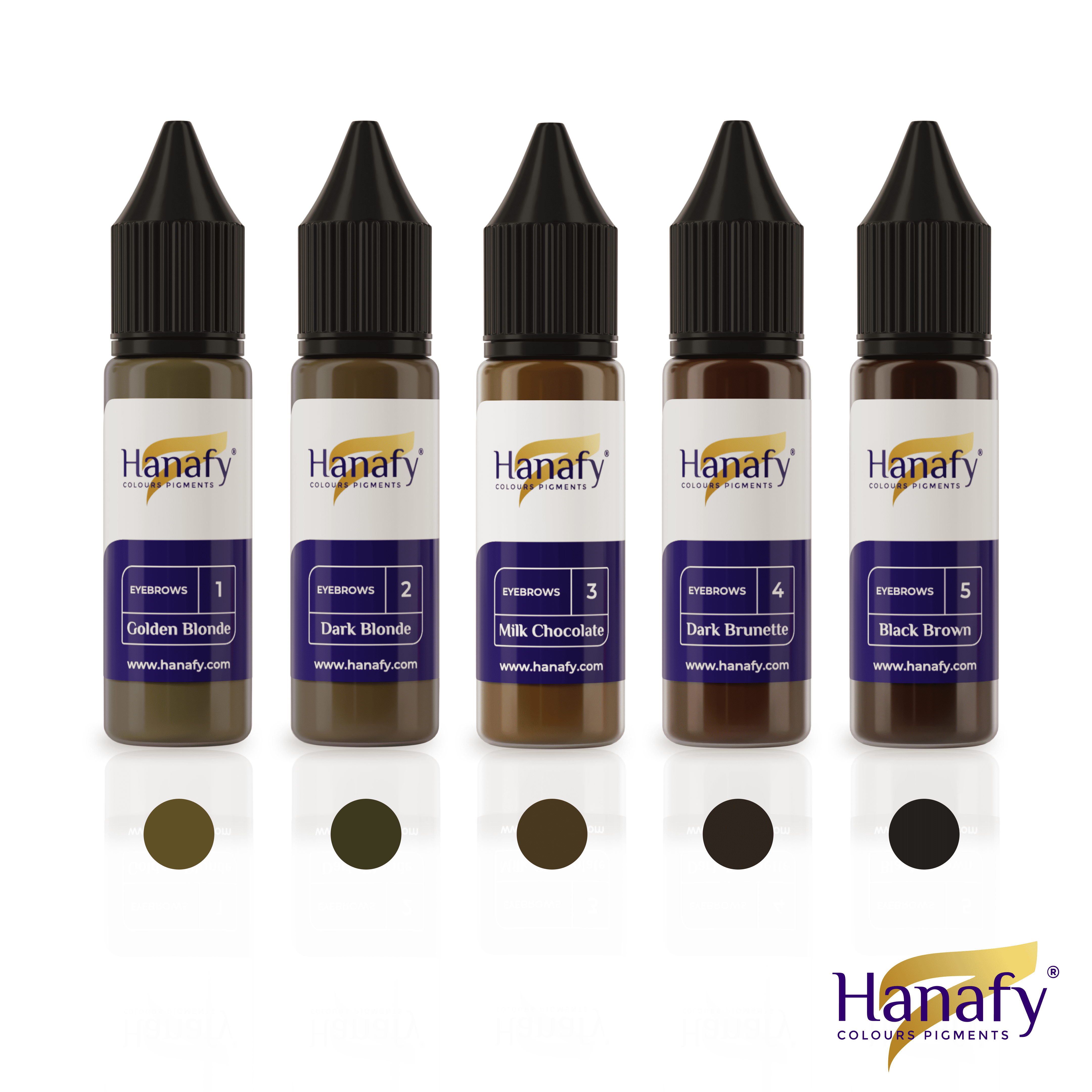 Pigmenții Hanafy: ghid complet pentru alegerea corectă în micropigmentare