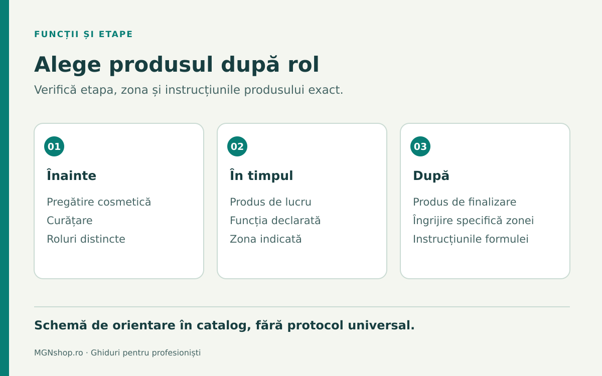 Produse înainte, în timpul și după micropigmentare: roluri și limite