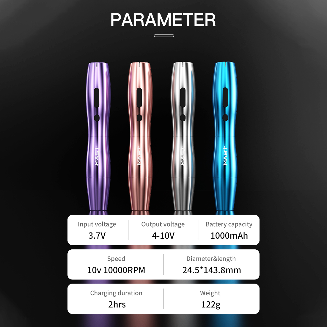 Mast P20 Wireless- Caracteristici