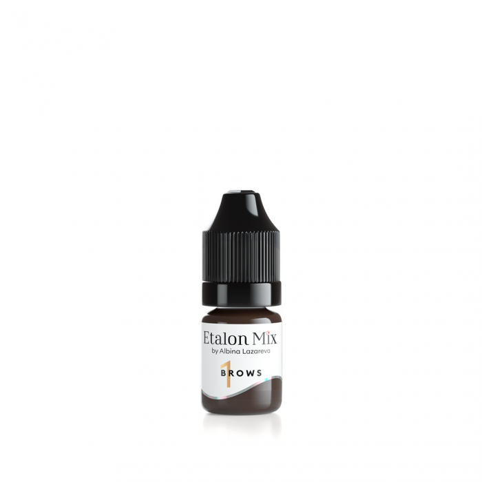 Pigment pentru machiaj permanent №1 Hazelnut - Etalon Mix [3]