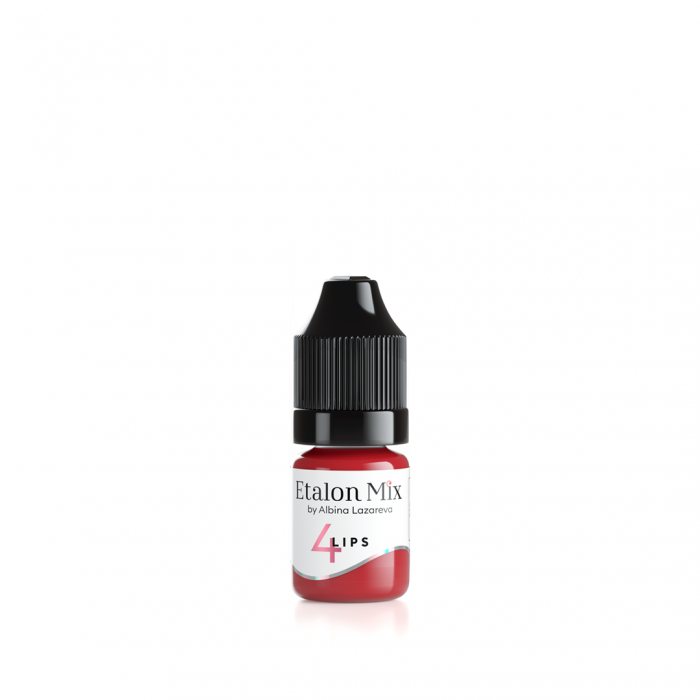 Pigment pentru machiaj permanent №4 Red Velvet - Etalon Mix [3]