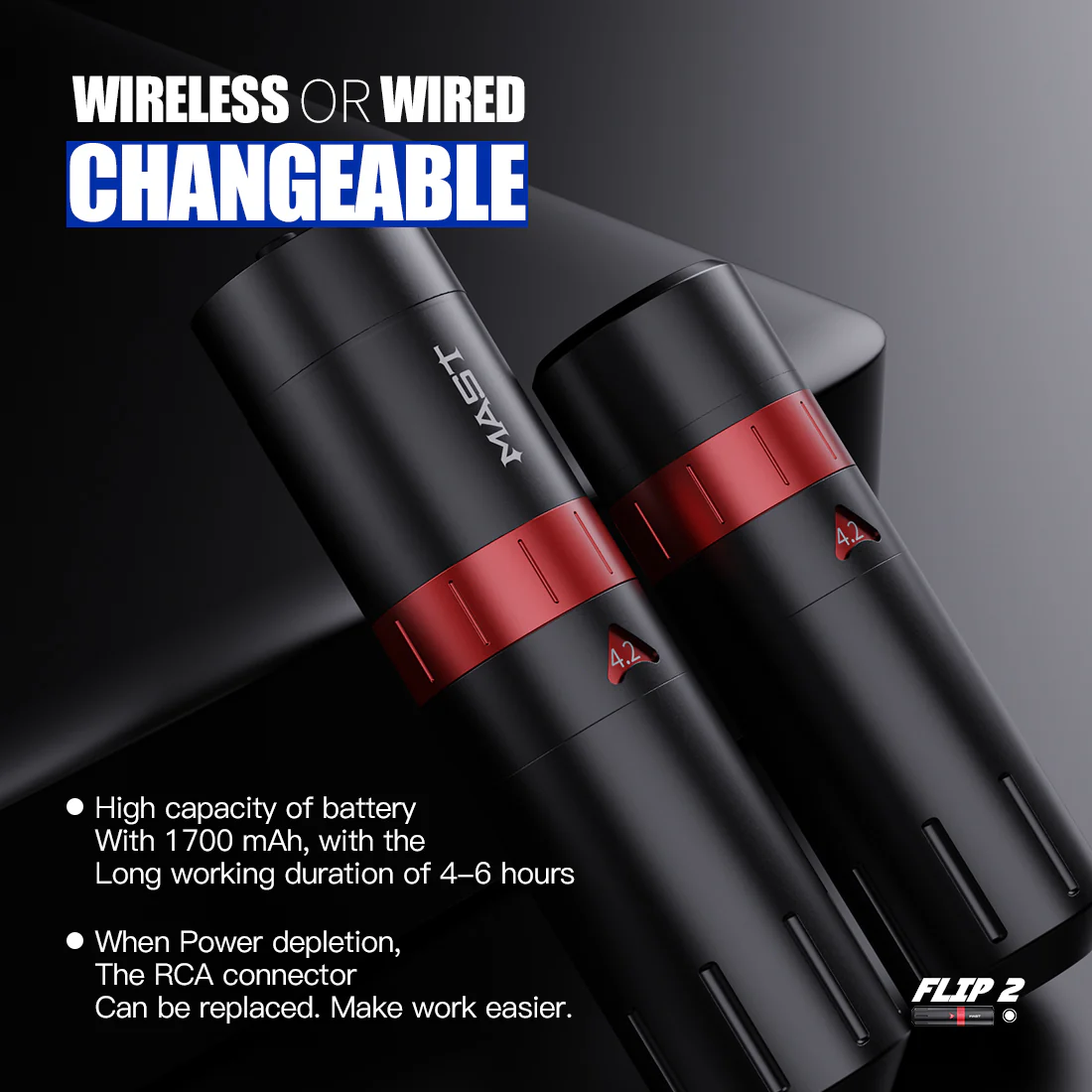 Wireless Tattoo Pen Machine | Flip 2 [3]