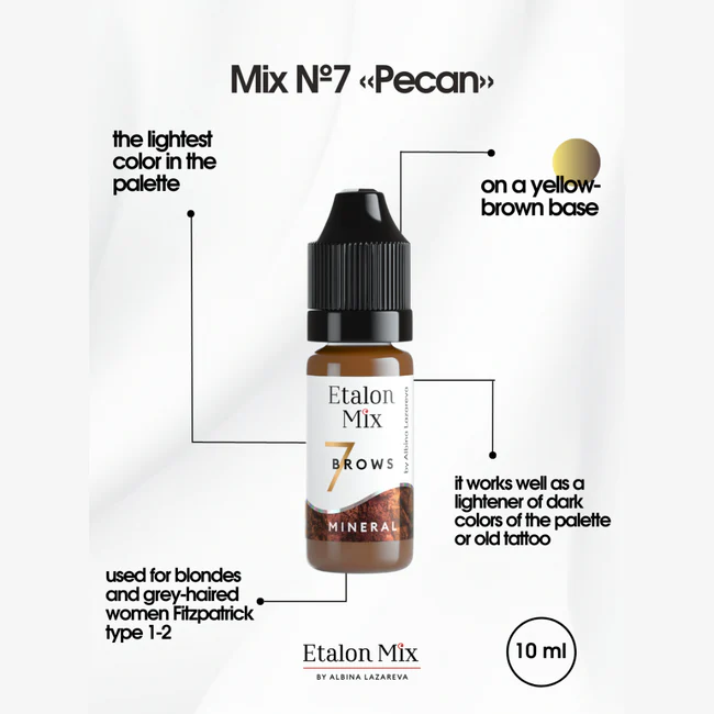 Etalon Mix N7 Pecan – Control Total și Stabilitate pe Piele Grasă sau Matură [2]