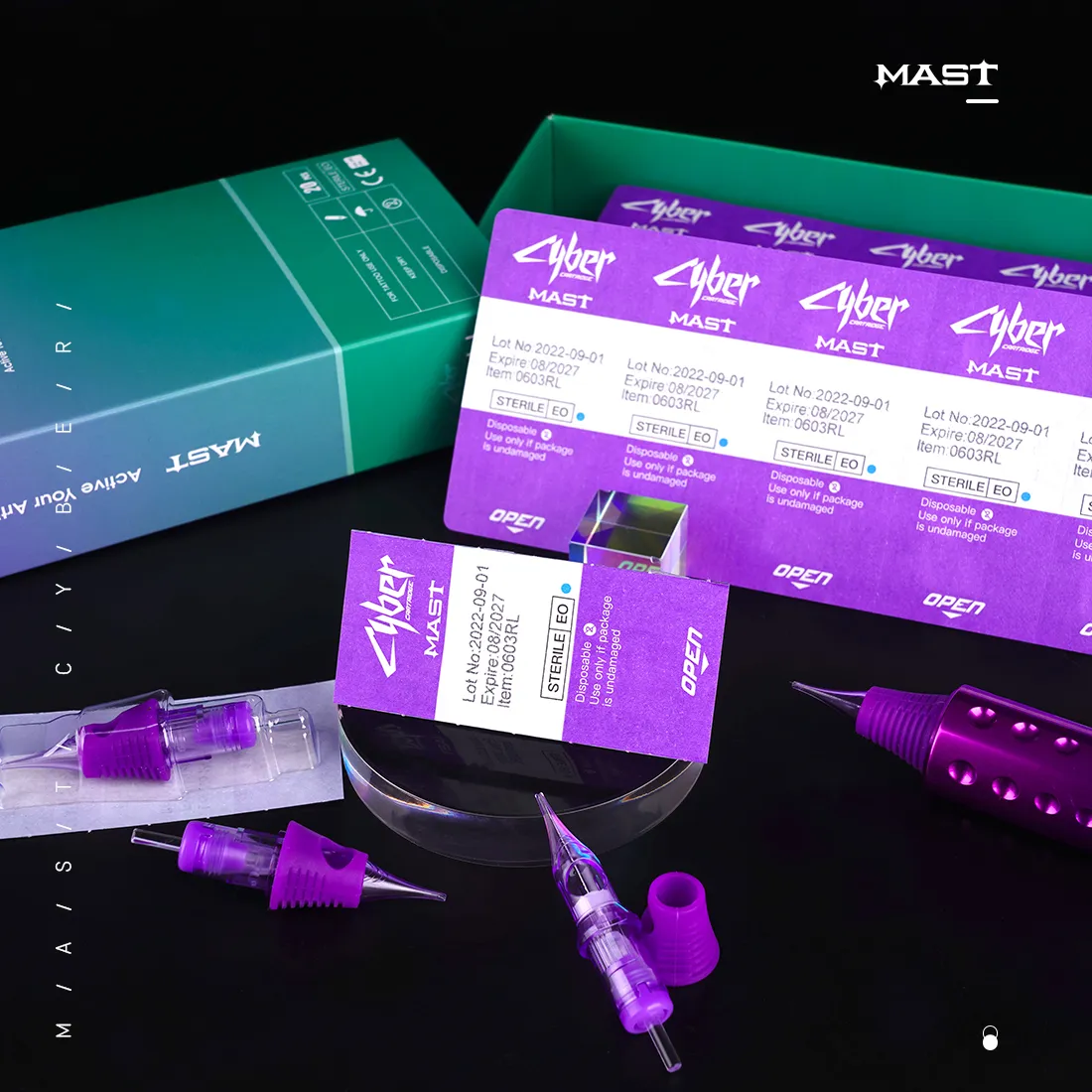 Cartușe de micropigmentare Ac Mast Cyber Cartridge 1RL 0.30MM - MAST [9]