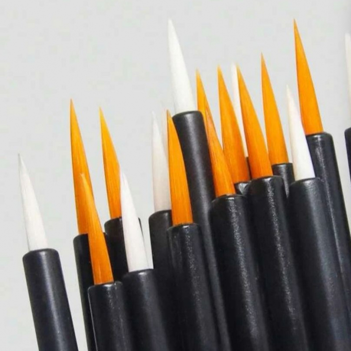 Aplicator eyeliner de unică folosință, negru, set de 50 buc [2]