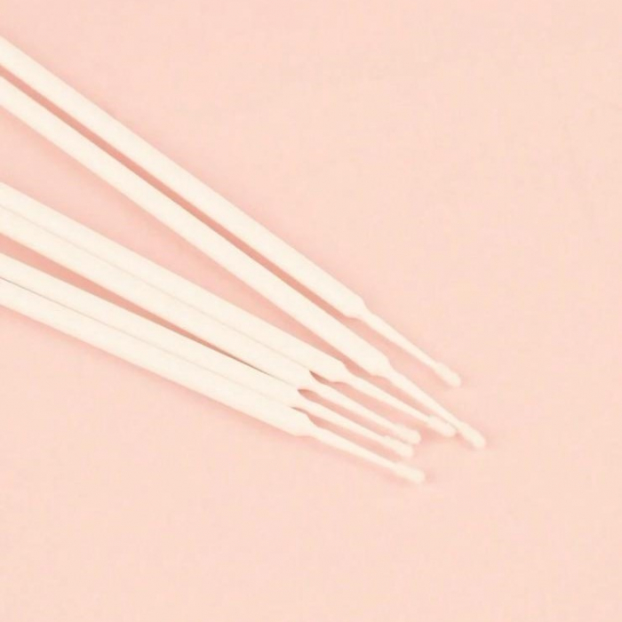 Aplicator micro brush, alb , set de 100 buc [2]