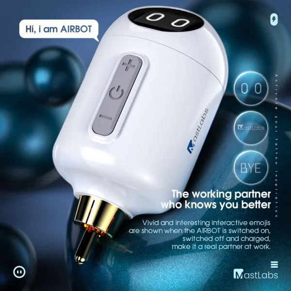 MastLabs Airbot - baterie wireless RCA 1050 mAh - Alb - mgnshop.ro [4]