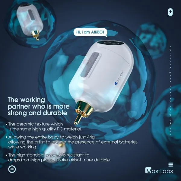 MastLabs Airbot - baterie wireless RCA 1050 mAh - Alb - mgnshop.ro [7]