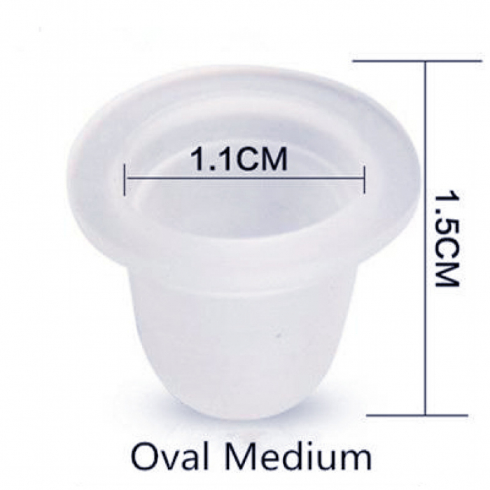 Căpăcele din silicon (M), 100 buc [2]