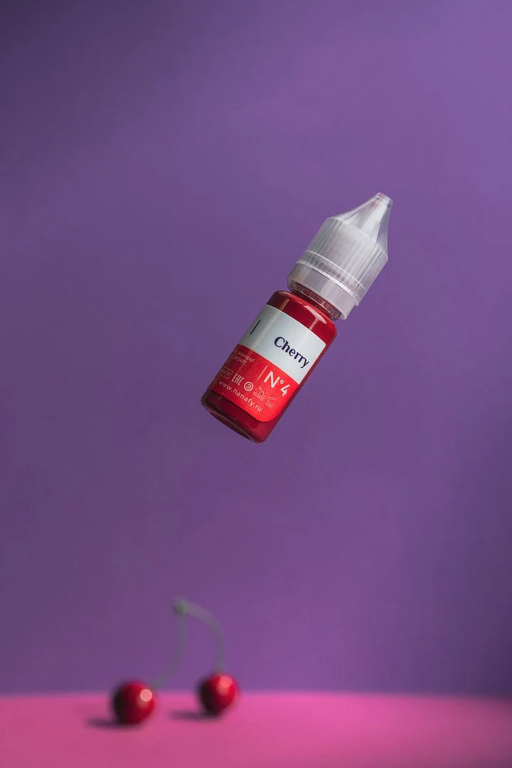 Pigment micropigmentare pentru tatuajul buzelor Cherry Nº 4 - HANAFY [2]