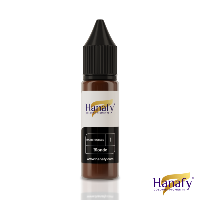 Hanafy Blonde N1 pigment sprancene hairstrokes PMU 15ml [2]