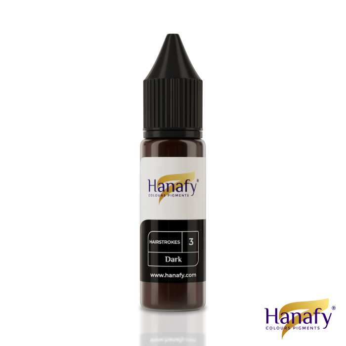 Hanafy Dark N3 pigment sprancene hairstrokes PMU 15ml [2]