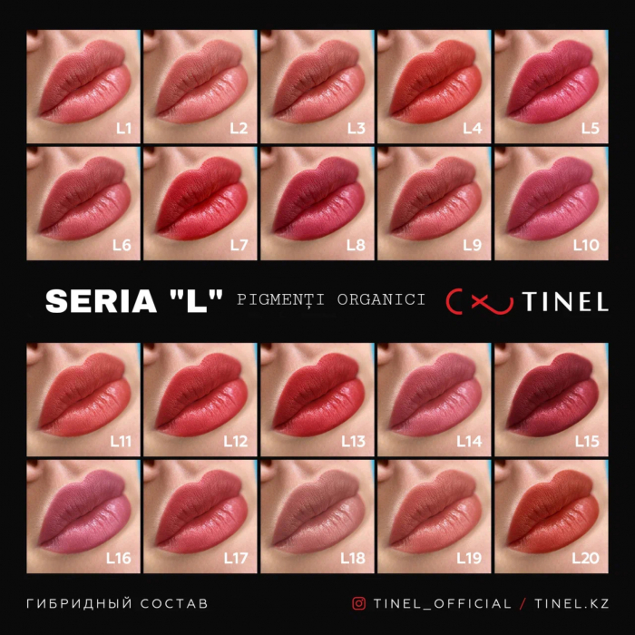 Pigment L10 Raspberry Foam Tinel – Zmeură-Cremă pentru Micropigmentare Buze [2]