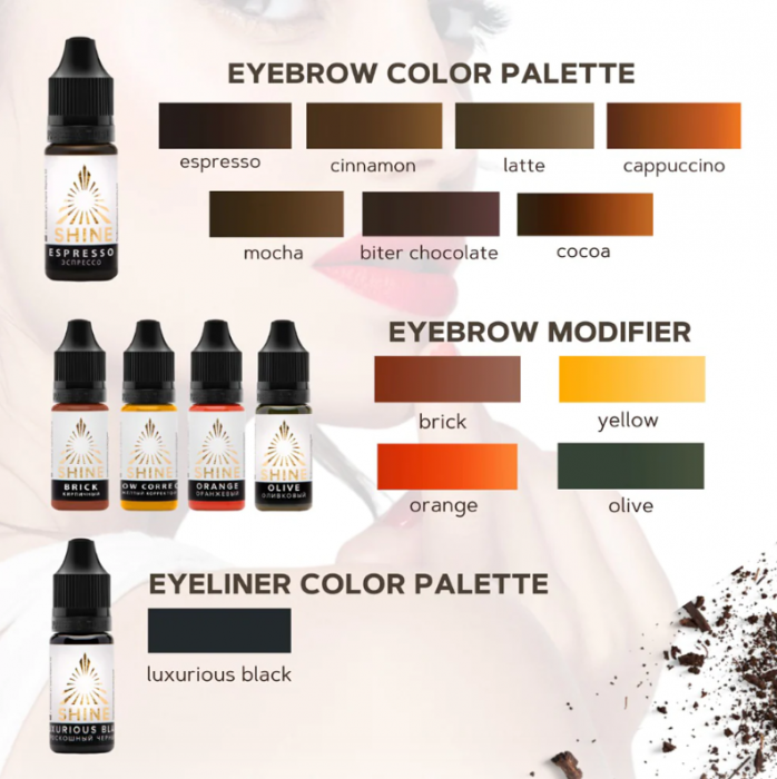 Pigment micropigmentare  "Cocoa" - SHINE [2]