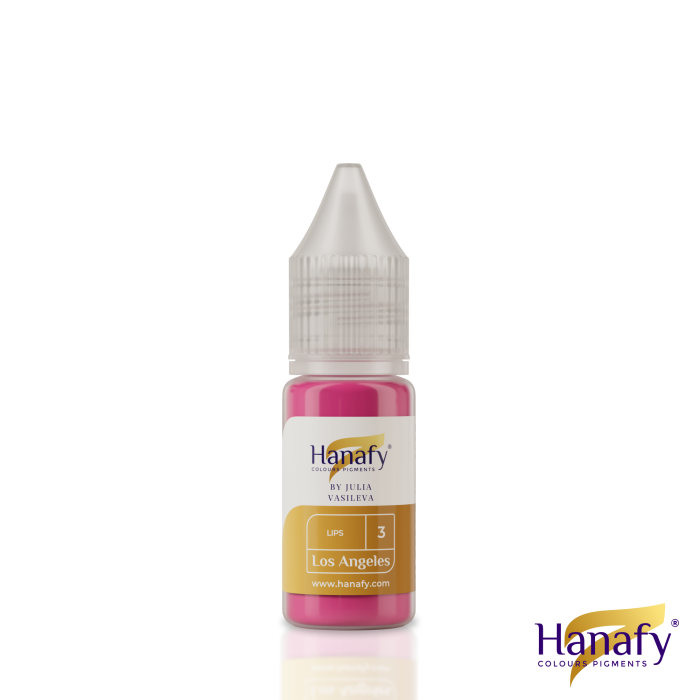 Pigment Hanafy N3 Los Angeles - nuanță roz piersică [3]