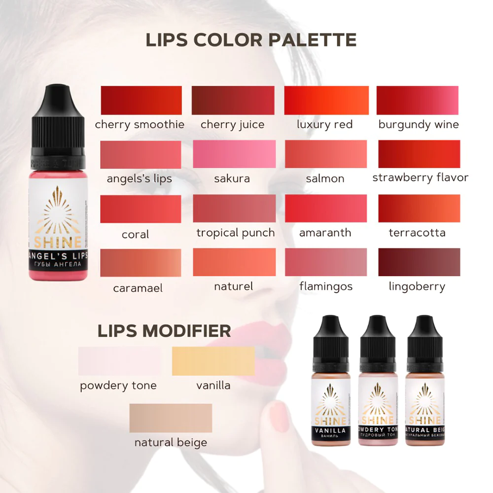 Pigment de tatuaj ”Cherry juice” - SHINE [2]
