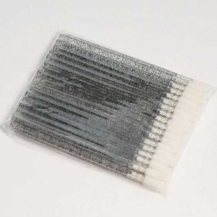 Set aplicatoare ruj de unică folosință, sclipici negru, 50 buc [2]