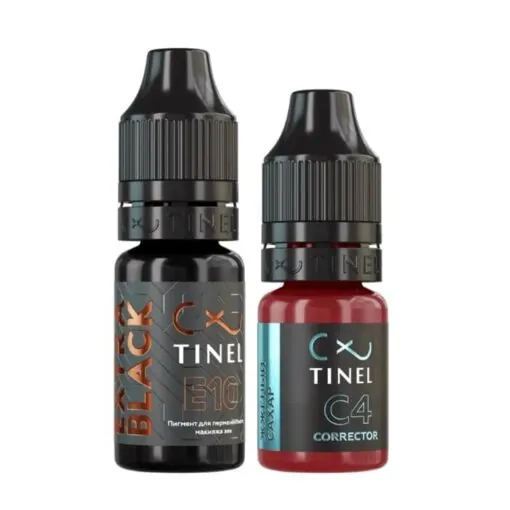 Set Extra Black Tinel – cutie negru-portocaliu cu flacon E10 10 ml [2]