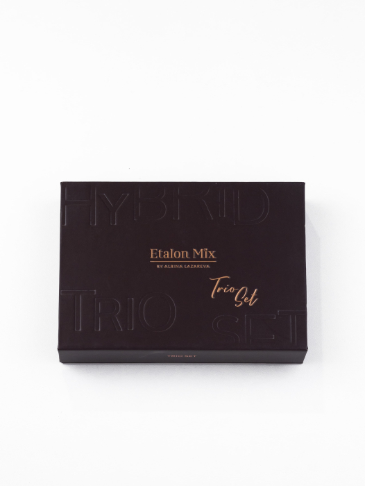 Hybrid TRIO BROW Set Etalon Mix – Pigmenți 1-3-5 în Cutie Premium [2]