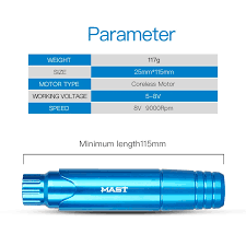 Tattoo Pen Machine| Mast P10 - Dark Blue [2]