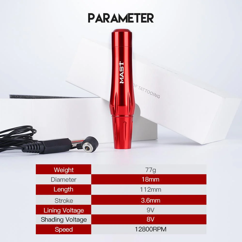 Tattoo Pen | Mast P30 - Red [2]
