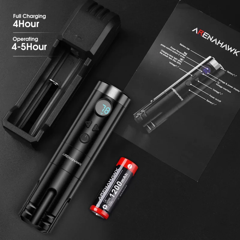 Wireless Tattoo Machine A-Power | Arenahawk [4]