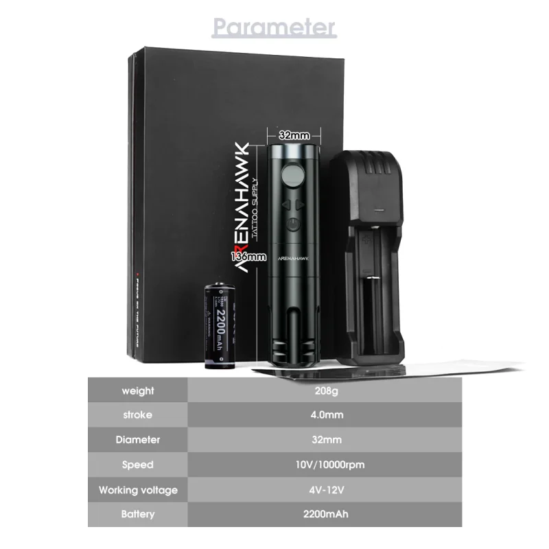 Wireless Tattoo Machine A-Power | Arenahawk [3]