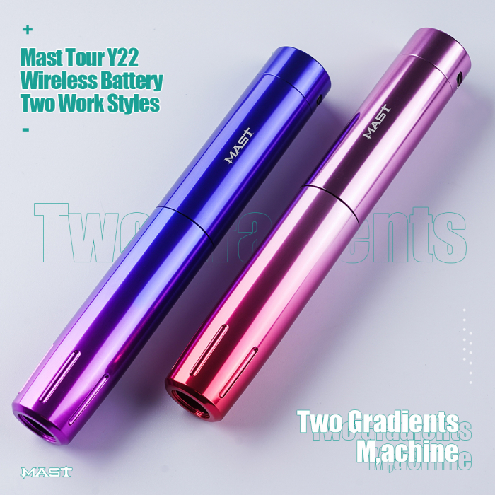 Mașină de tatuat fără fir, Wireless Tattoo Machine | Mast Tour Y22 - Gradient Purple - MAST [3]