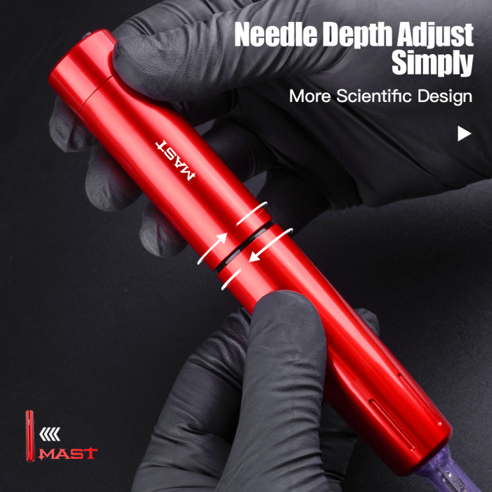 Mașină de tatuat fără fir, Wireless Tattoo Machine | Mast Tour Y22 - Gradient Purple - MAST [6]