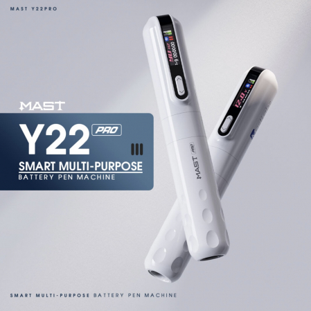 Wireless Tattoo Machine Mast Tour Y22 Pro – multifuncțională PMU și tatuaj, baterie 1300 mAh [6]