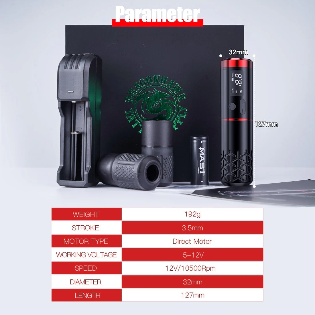 Wireless Tattoo Machine Pen | Armor Pro [4]