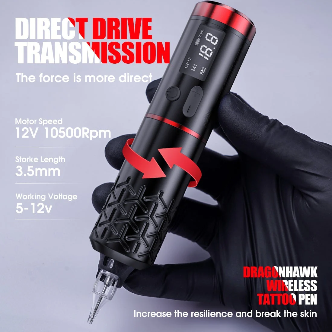 Wireless Tattoo Machine Pen | Armor Pro [2]