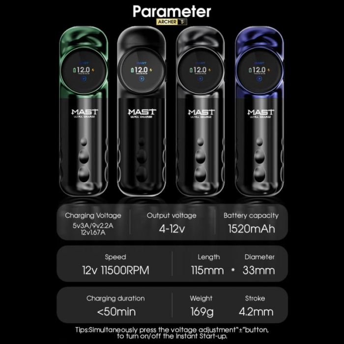 Wireless Tattoo Pen Machine| Archer S [3]