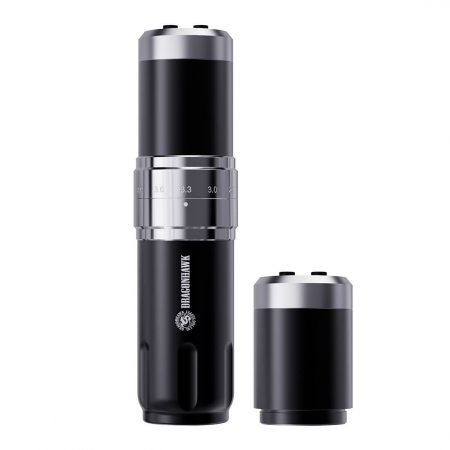 Wireless Tattoo Pen Machine cu Stroke Ajustabil | Fold 3