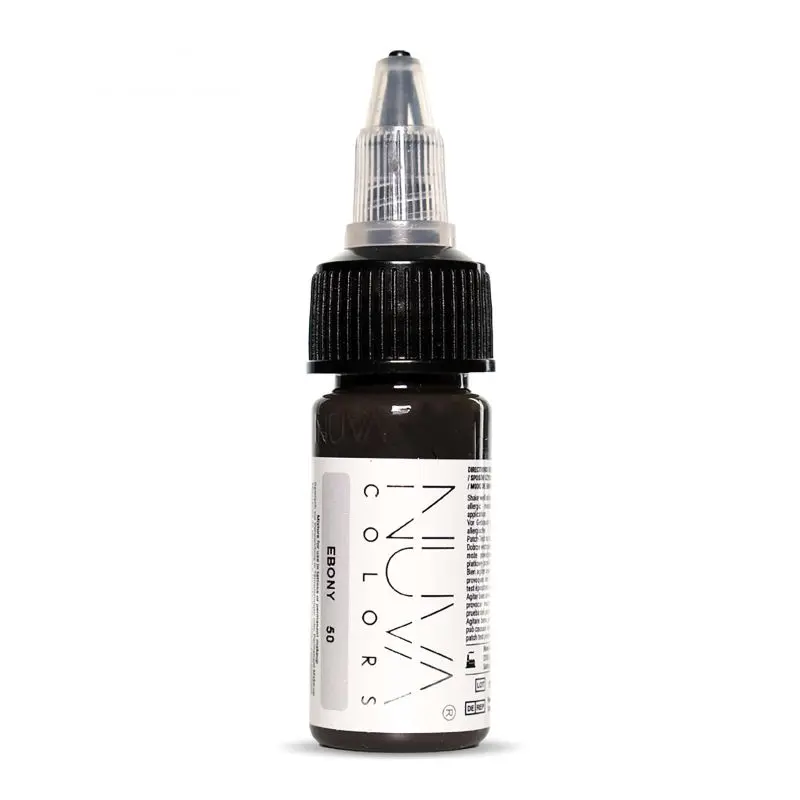 NUVA COLORS - PIGMENT pentru micropigmentare Ebony NUVA COLORS