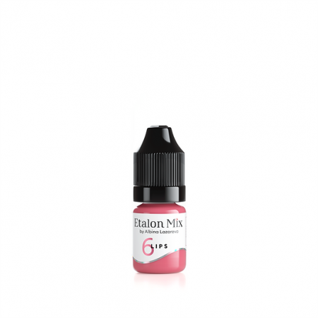 Pigmenți pentru Buze - Pigment pentru machiaj permanent №6 Dusty Rose - Etalon Mix